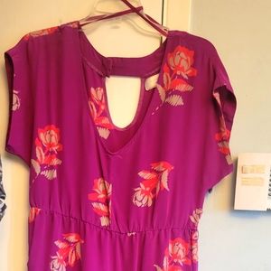 100% silk vintage dress